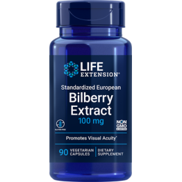 BILBERRY EXTRACT CERTIFIED EUROPEAN (ΜΥΡΤΙΛΛΟ) LIFE EXTENSION 100mg 100caps LIFE EXTENSION